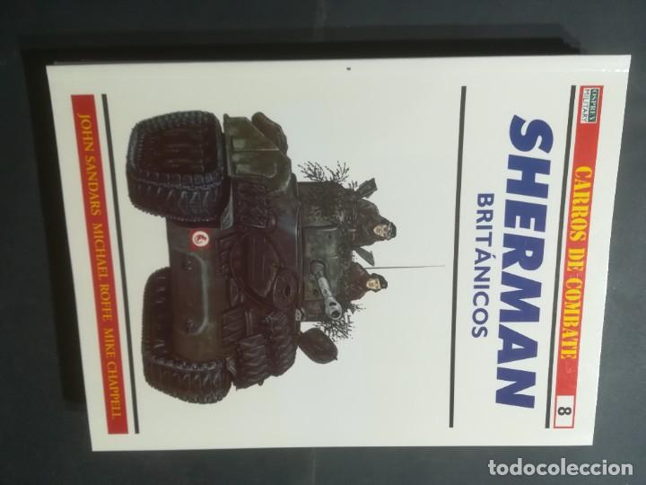 Militaria: SHERMAN BRITANICOS 8 / CARROS DE COMBATE / OSPREY MILITARY / A&Ntilde;56