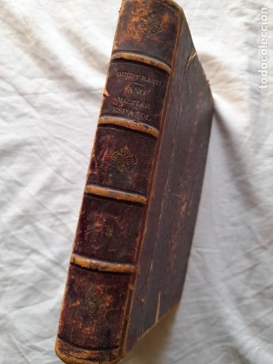 Militaria: Antiguo libro EL A&Ntilde;O MILITAR ESPA&Ntilde;OL, 1887-1892. Tomo III.