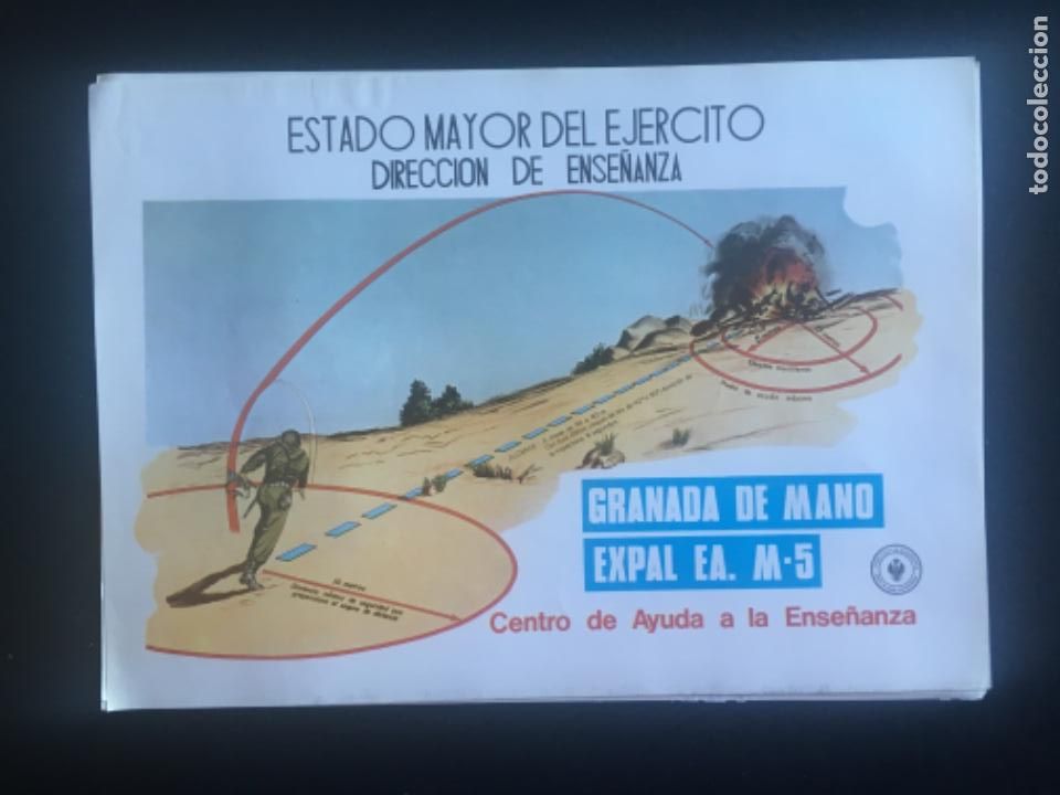 Militaria: GRANADA DE MANO EXPAL EA M5 6 LAMINAS
