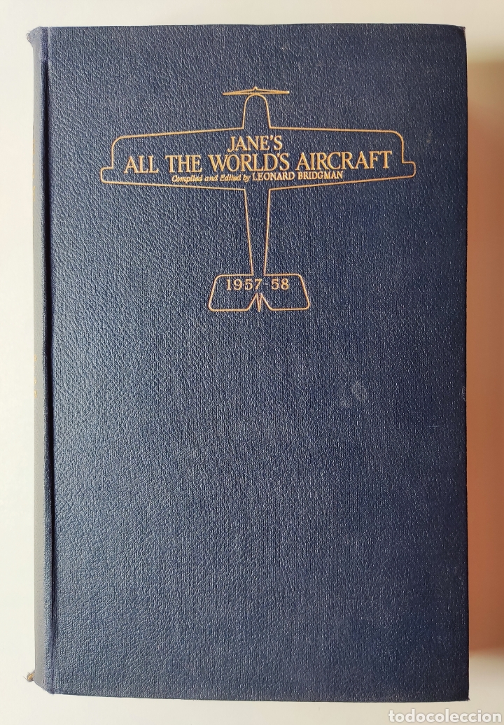 Militaria: AVIONES AEROPLANOS GU&Iacute;A JANE'S ALL THE WORLD'S AIRCRAFT 1957 - 1958 DESCATALOGADO