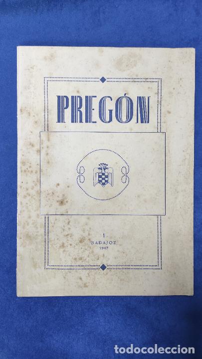 Militaria: Preg&oacute;n del Frente de Juventudes . Badajoz 1947. Ver descripci&oacute;n