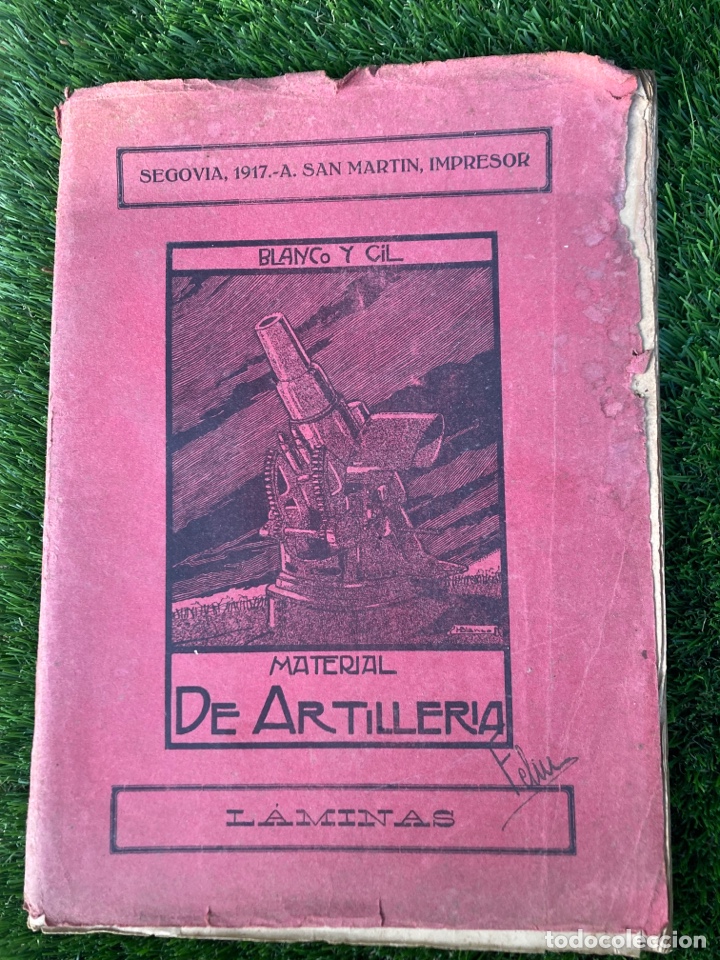 Militaria: L&aacute;minas de Artilleria 1917
