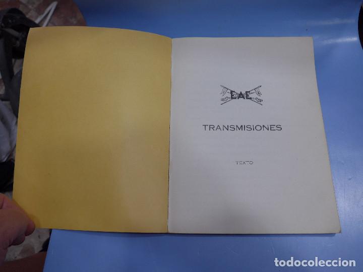 Militaria: TRANSMISIONES TEXTO - EAE - Foto 2