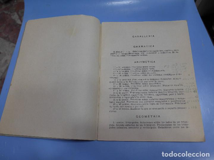 Militaria: CABALLERIA PROGRAMA DEL CURSO DE ASCENSO A SARGENTO - Foto 3