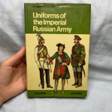 Militaria: LIBRO UNIFORMS OF THE IMPERIAL RUSSIAN ARMY - BLANDFORD COLOUR SERIES. Lote 349347079