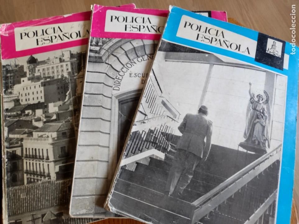 Militaria: REVISTA PROFESIONAL DE LA POLICIA ESPA&Ntilde;OLA, N. 1, 3, 4, 1962
