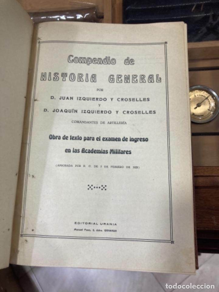 Militaria: Compendio de historia general - Foto 2