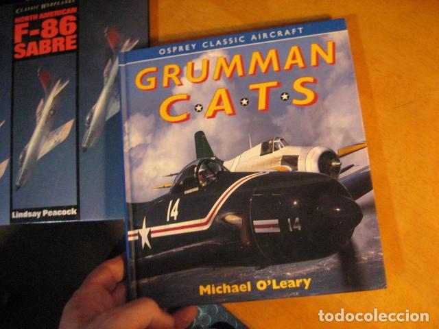Militaria: GRUMMAN C A T S , OSPREY CLASSIC AIRCRAFT, O`LEARY AVIONES DE COMBATE INGLES NUEVO