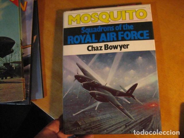 Militaria: MOSQUITO ROYAL AIR FORCE SQUADRONS CHAZ BOWYER AVIONES DE COMBATE INGLES