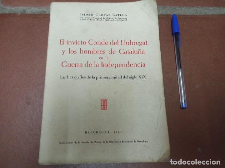 antiguo libro el invicto conde del llobregat y - Acquista Libri e  letteratura militare antica su todocoleccion