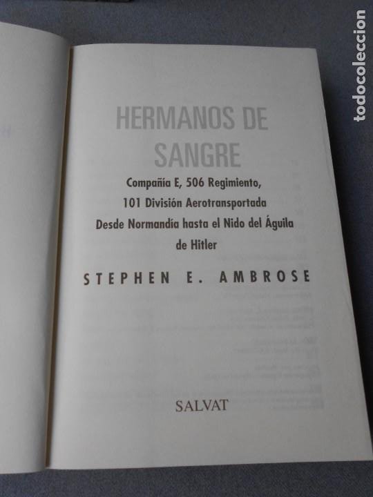 Hermanos De Sangre (Desde Normandiahasta El Nido Del Aguila De