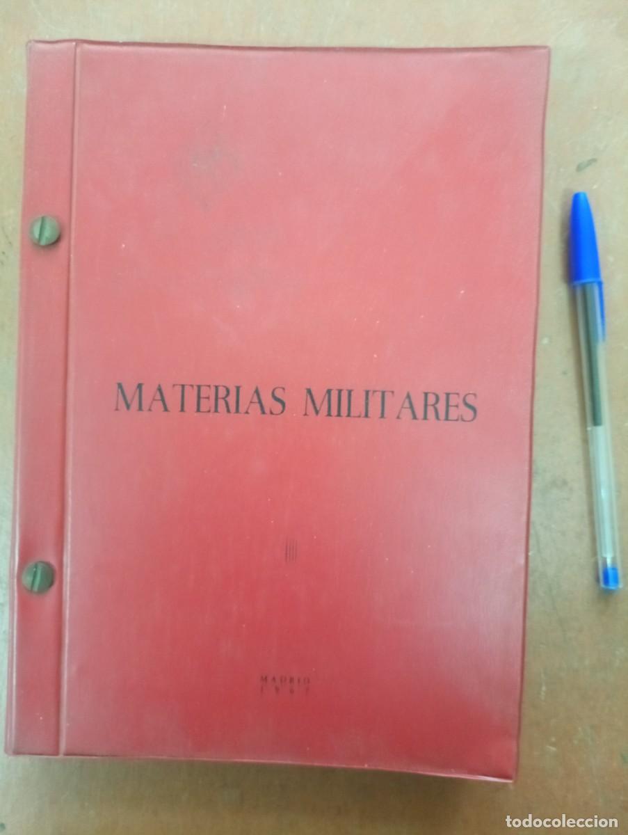 Militaria: Libro MATERIAS MILITARES. Centro Instrucci&oacute;n de la Guardia Civil, Academia de Guardias para Cabo.