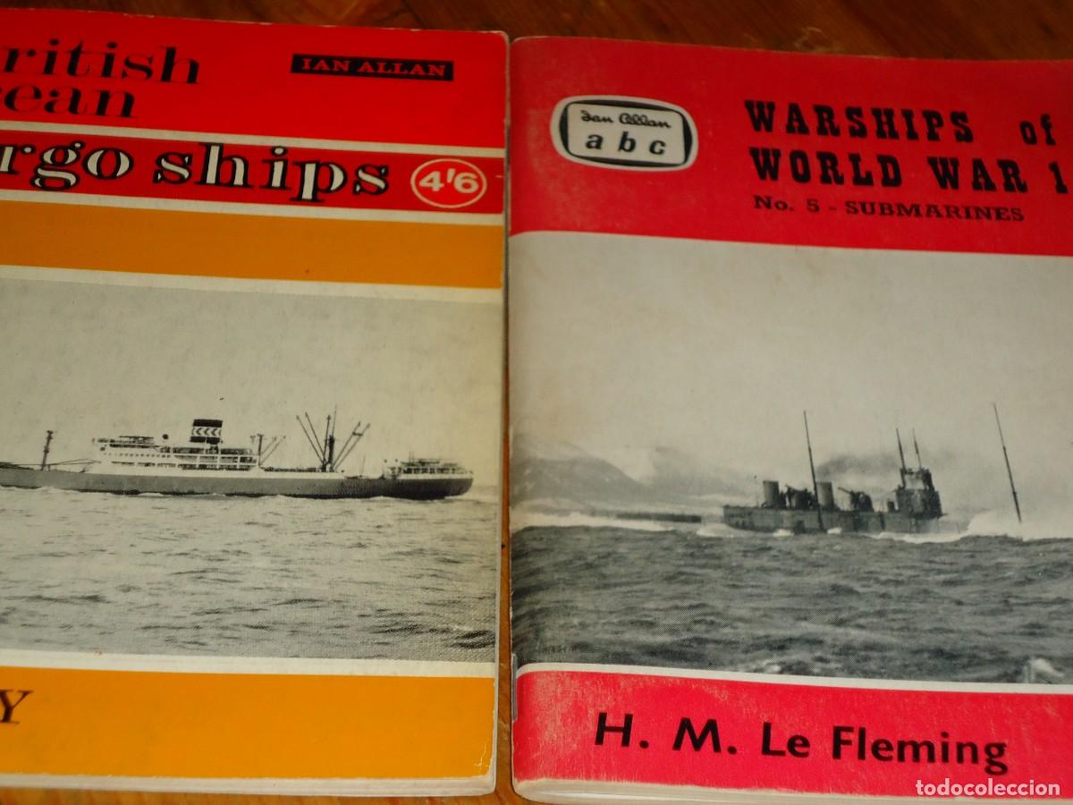 Militaria: OCHO LIBROS DE LA I Y II G.M BARCOS Y SUBMARINOS