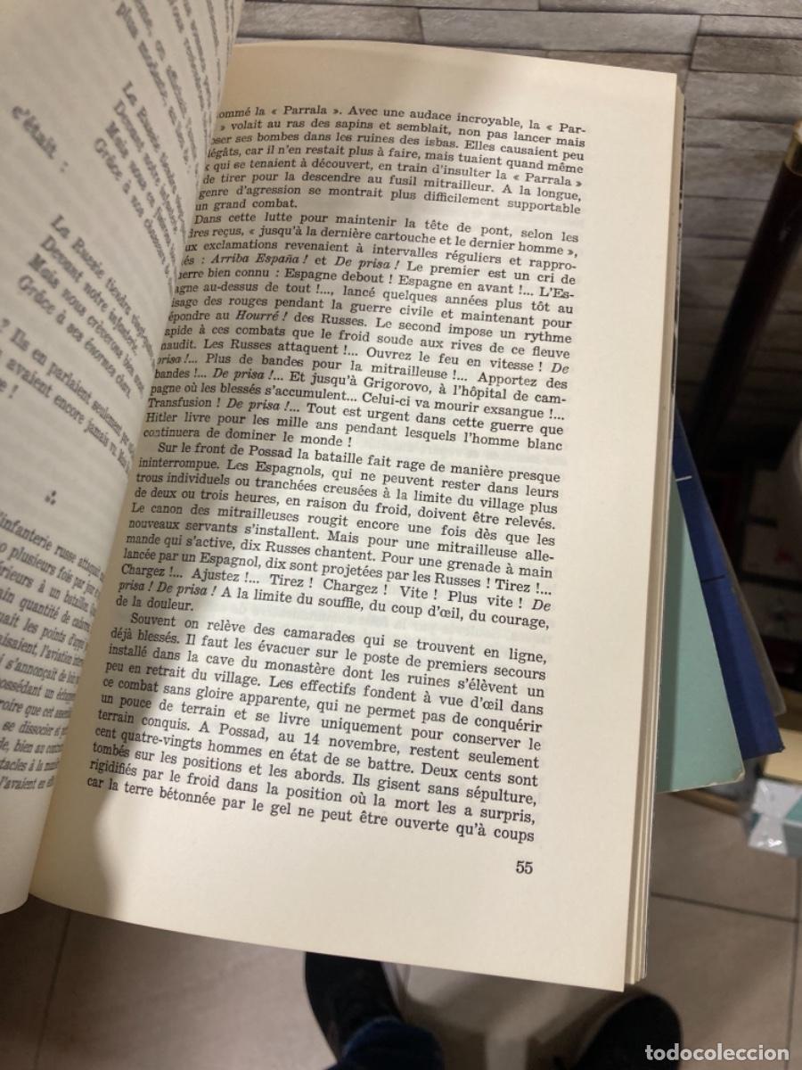 Militaria: Libro la divisi&oacute;n azul, en franc&eacute;s - Foto 5