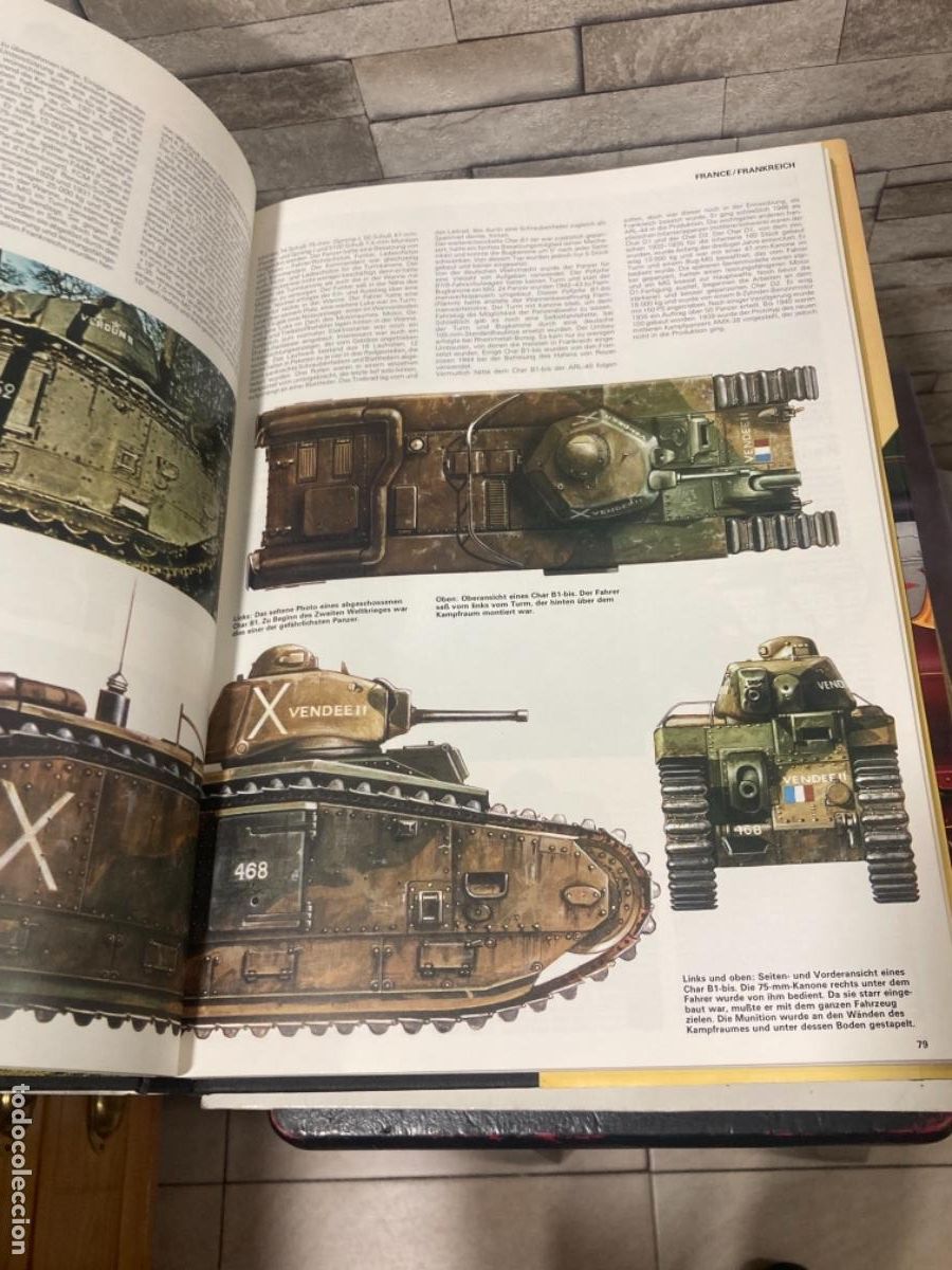 Militaria: Bonito libro alem&aacute;n, tem&aacute;tica tanques - Foto 3