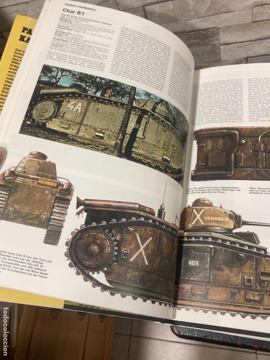 Militaria: Bonito libro alem&aacute;n, tem&aacute;tica tanques - Foto 4