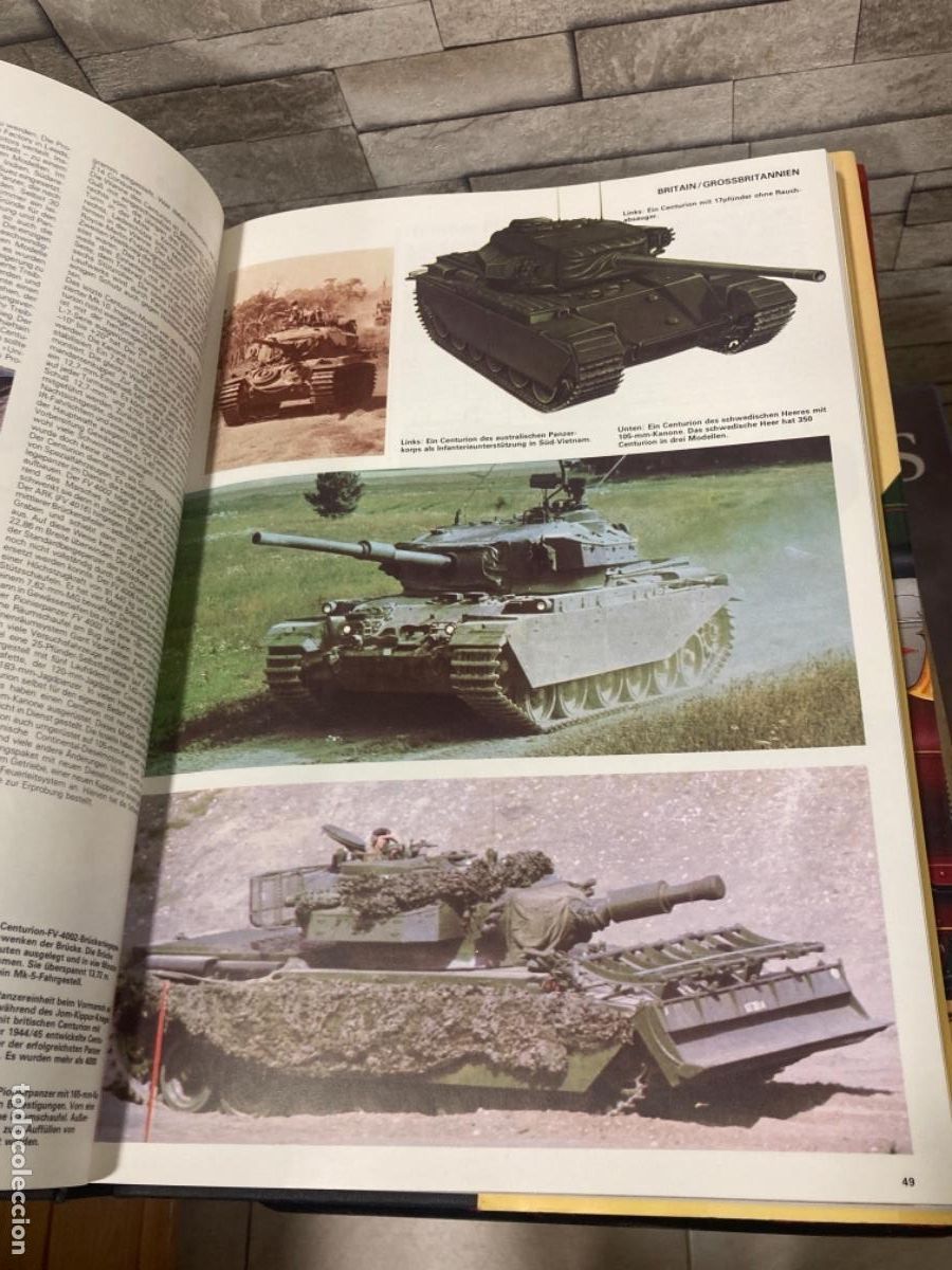 Militaria: Bonito libro alem&aacute;n, tem&aacute;tica tanques - Foto 7