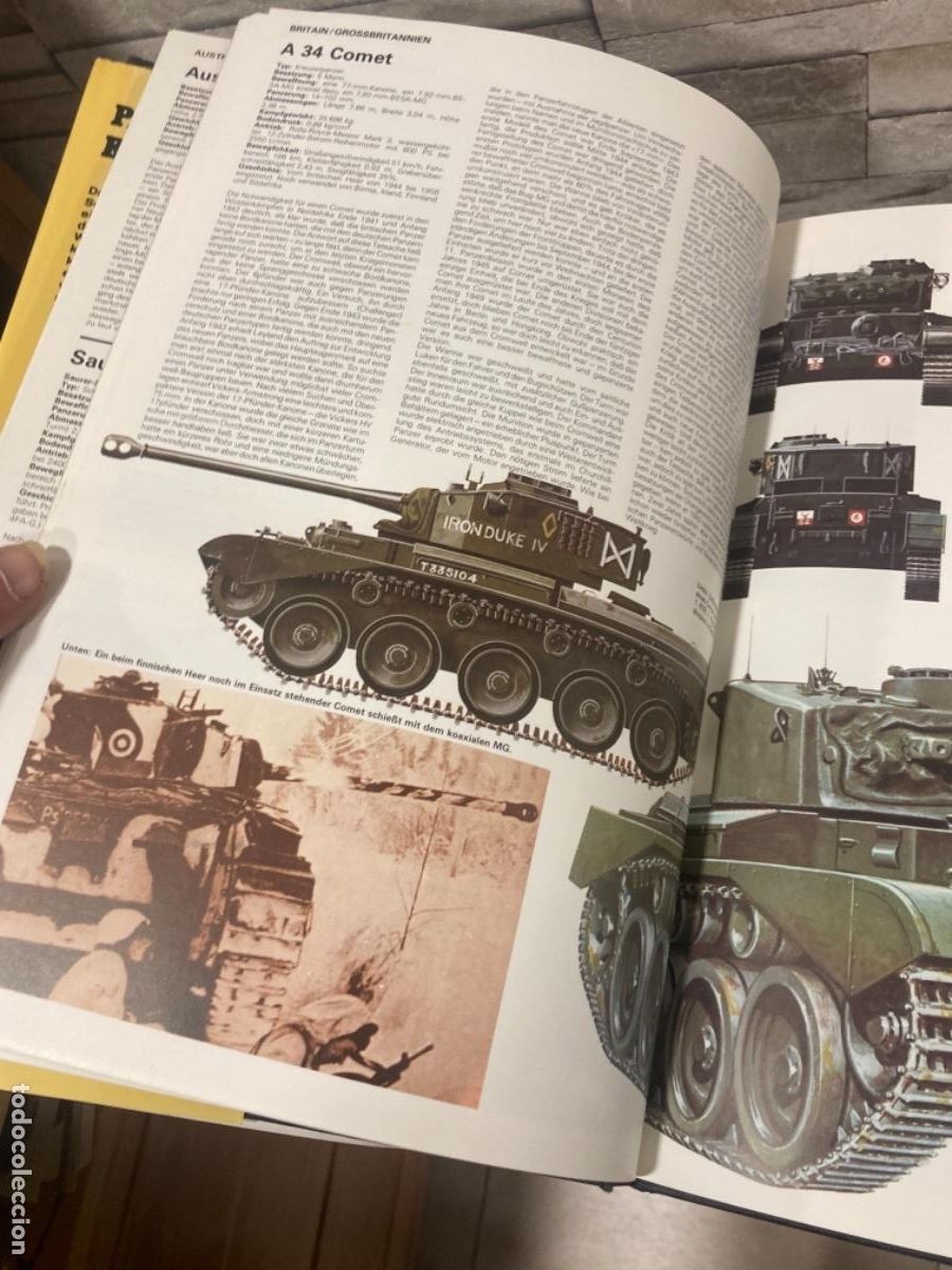 Militaria: Bonito libro alem&aacute;n, tem&aacute;tica tanques - Foto 10