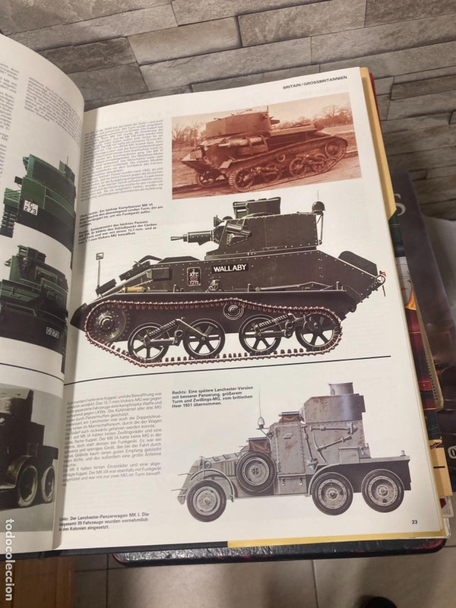 Militaria: Bonito libro alem&aacute;n, tem&aacute;tica tanques - Foto 12