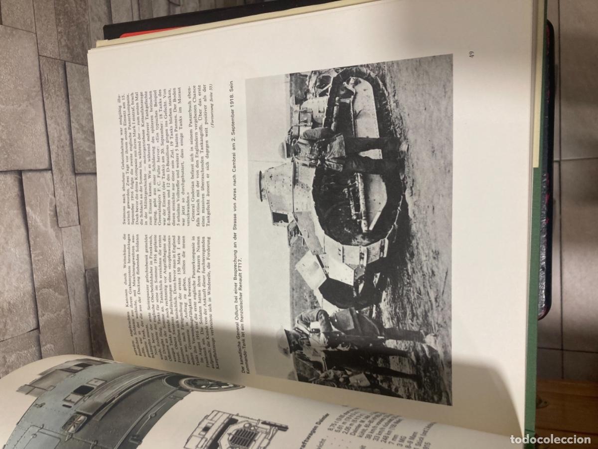 Militaria: Libro militar, tem&aacute;tica tanques, en alem&aacute;n - Foto 2