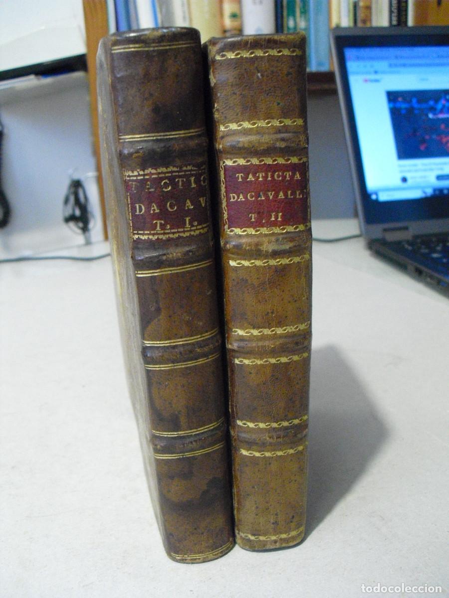 Military Antiques: 1791-3 PRINCIPIOS SOBRE A TACTICA DA CAVALLERIA DOS TOMOS BARON DE BOHAN AL COMPLETO DE SUS L&Aacute;MINA