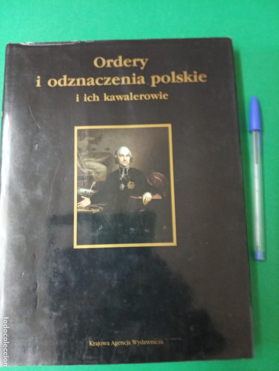 Militaria: Antiguo libro Cat&aacute;logo Ordenes y Medallas Polacas. Polonia 1987.