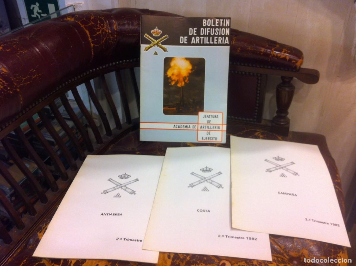 Militaria: BOLETIN DE DIFUSI&Oacute;N DE LA ARTILLER&Iacute;A ESPA&Ntilde;OLA. EJ&Eacute;RCITO. 2&ordm; TRIMESTRE 1982