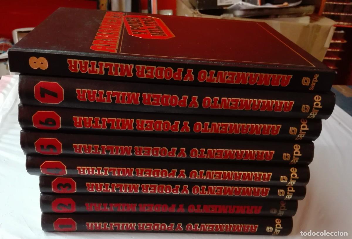Militaria: ARMAMENTO Y PODER MILITAR COMPLETA 8 TOMOS - Foto 2