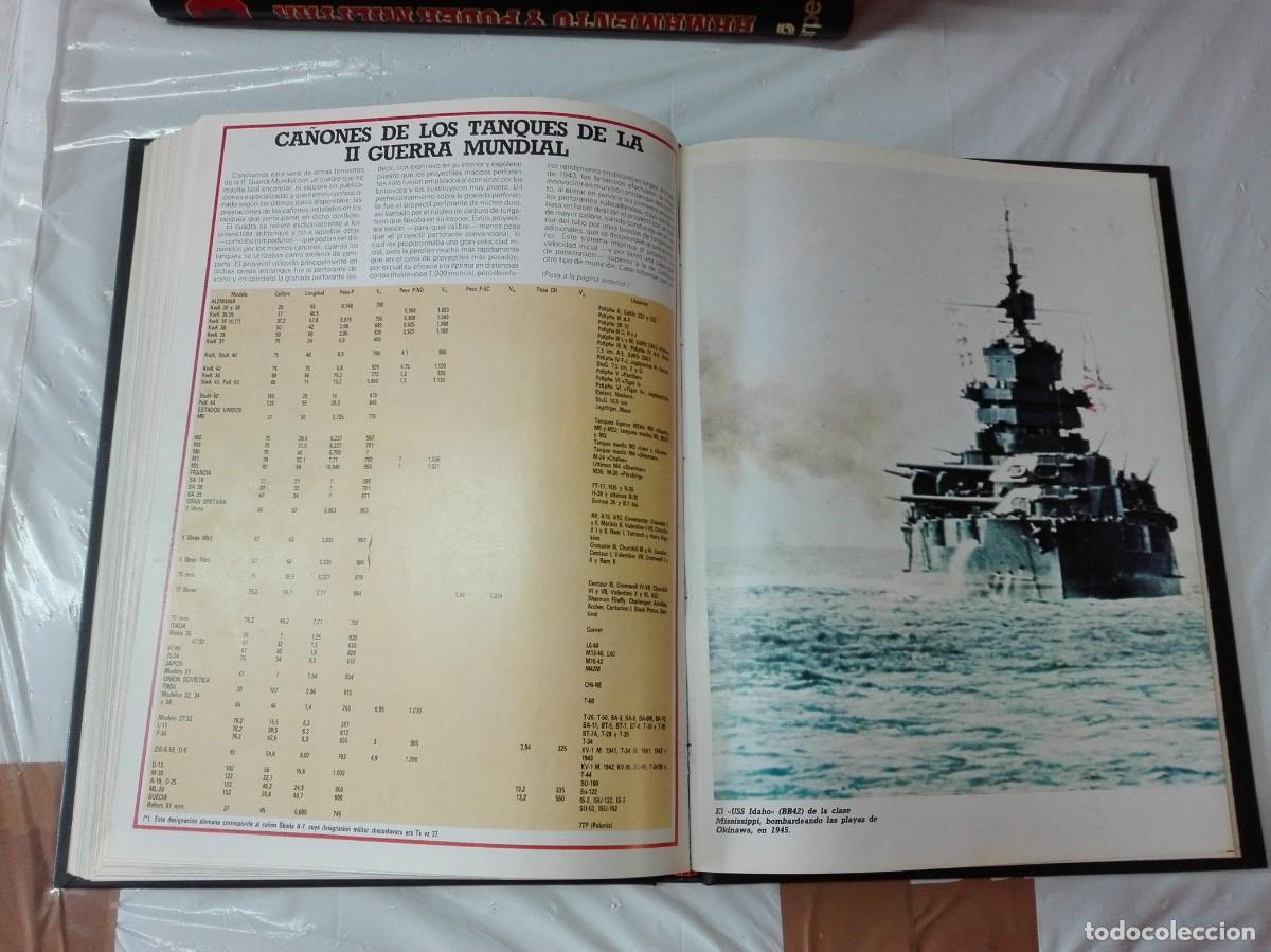 Militaria: ARMAMENTO Y PODER MILITAR COMPLETA 8 TOMOS - Foto 7