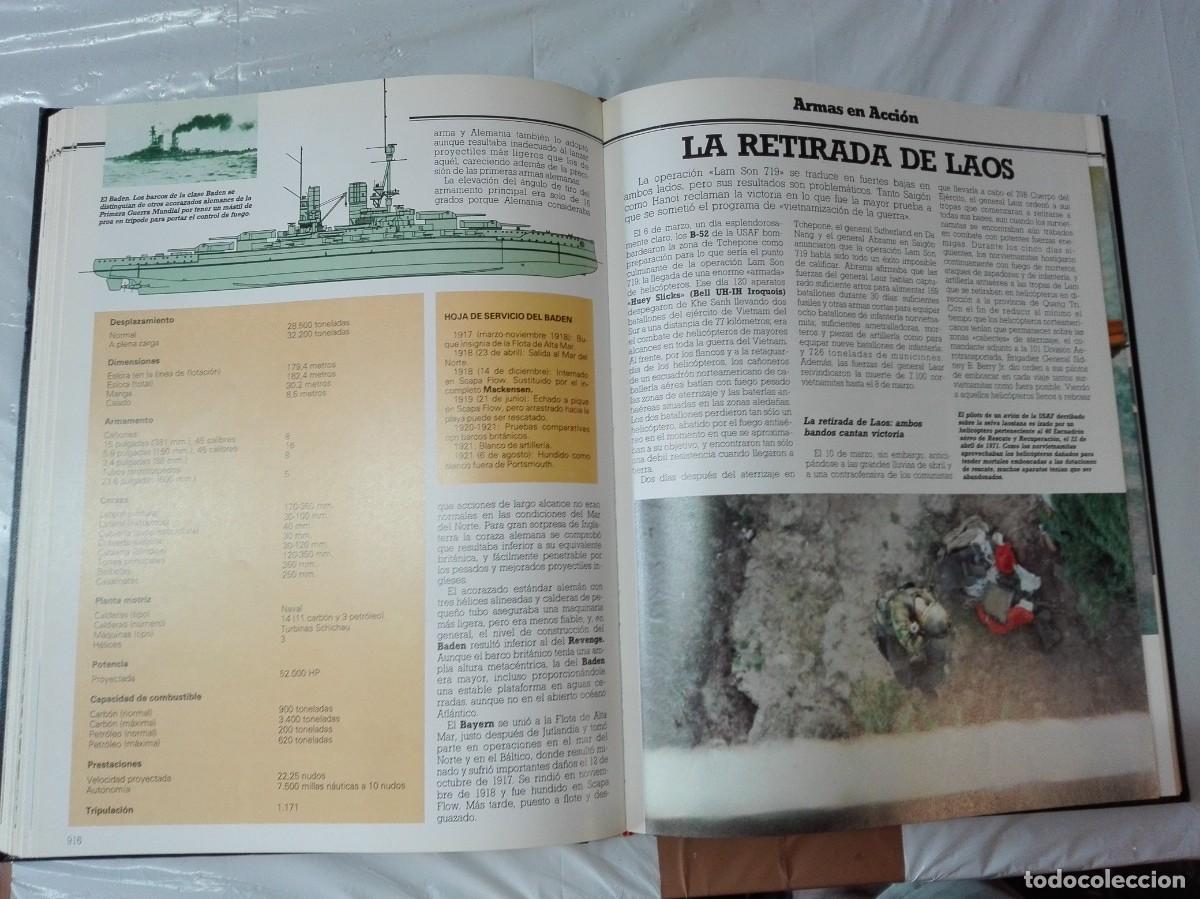 Militaria: ARMAMENTO Y PODER MILITAR COMPLETA 8 TOMOS - Foto 9