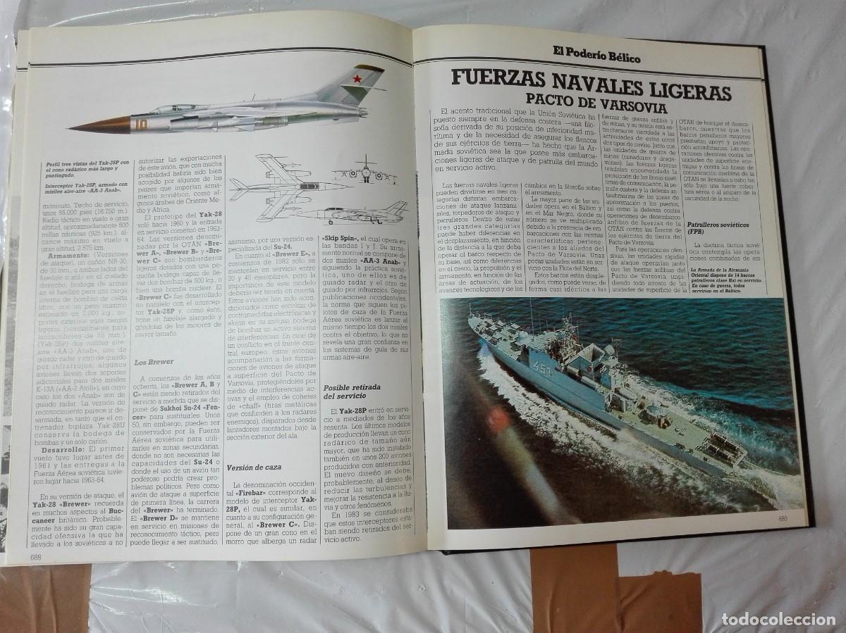 Militaria: ARMAMENTO Y PODER MILITAR COMPLETA 8 TOMOS - Foto 15