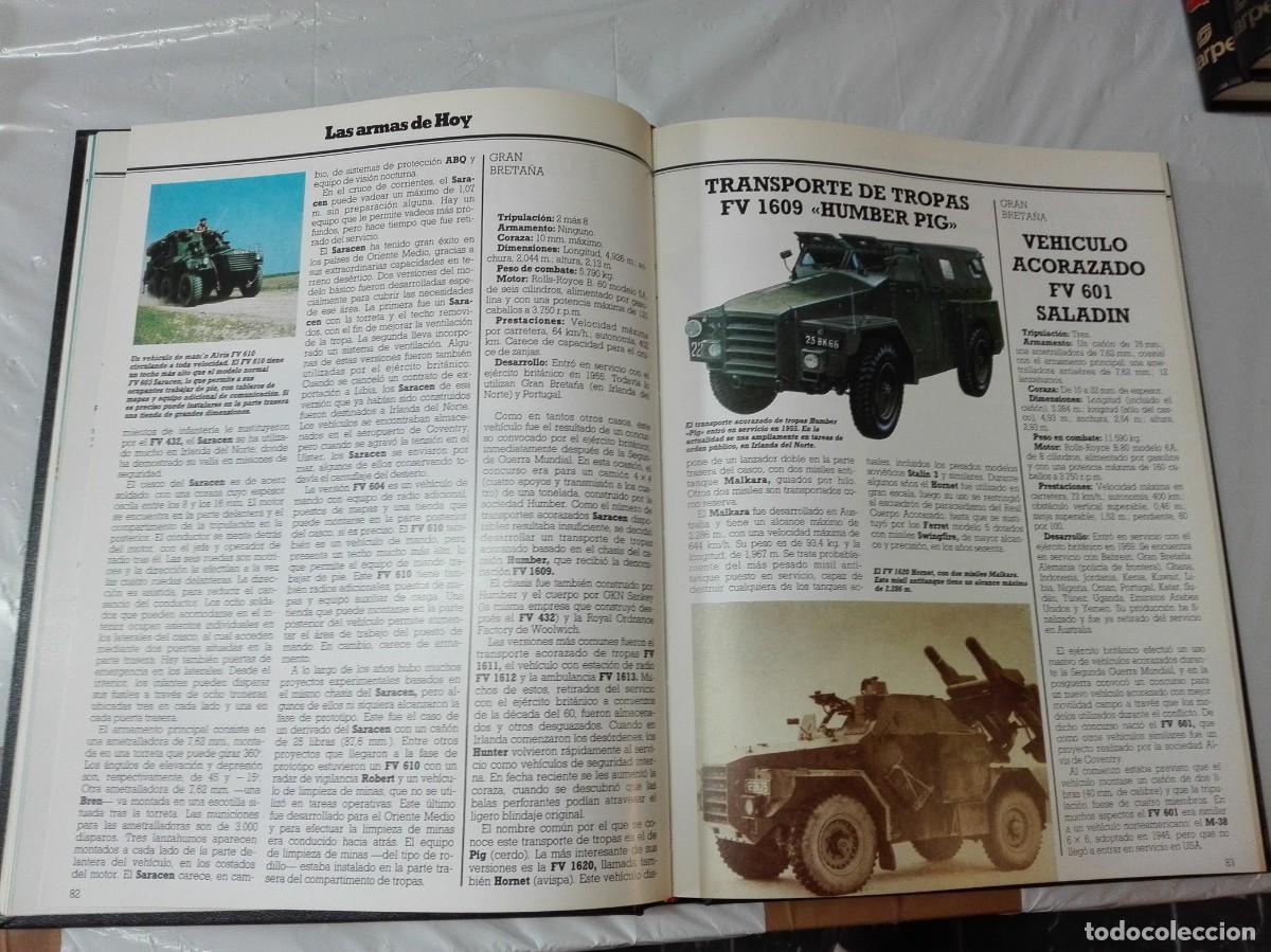 Militaria: ARMAMENTO Y PODER MILITAR COMPLETA 8 TOMOS - Foto 17