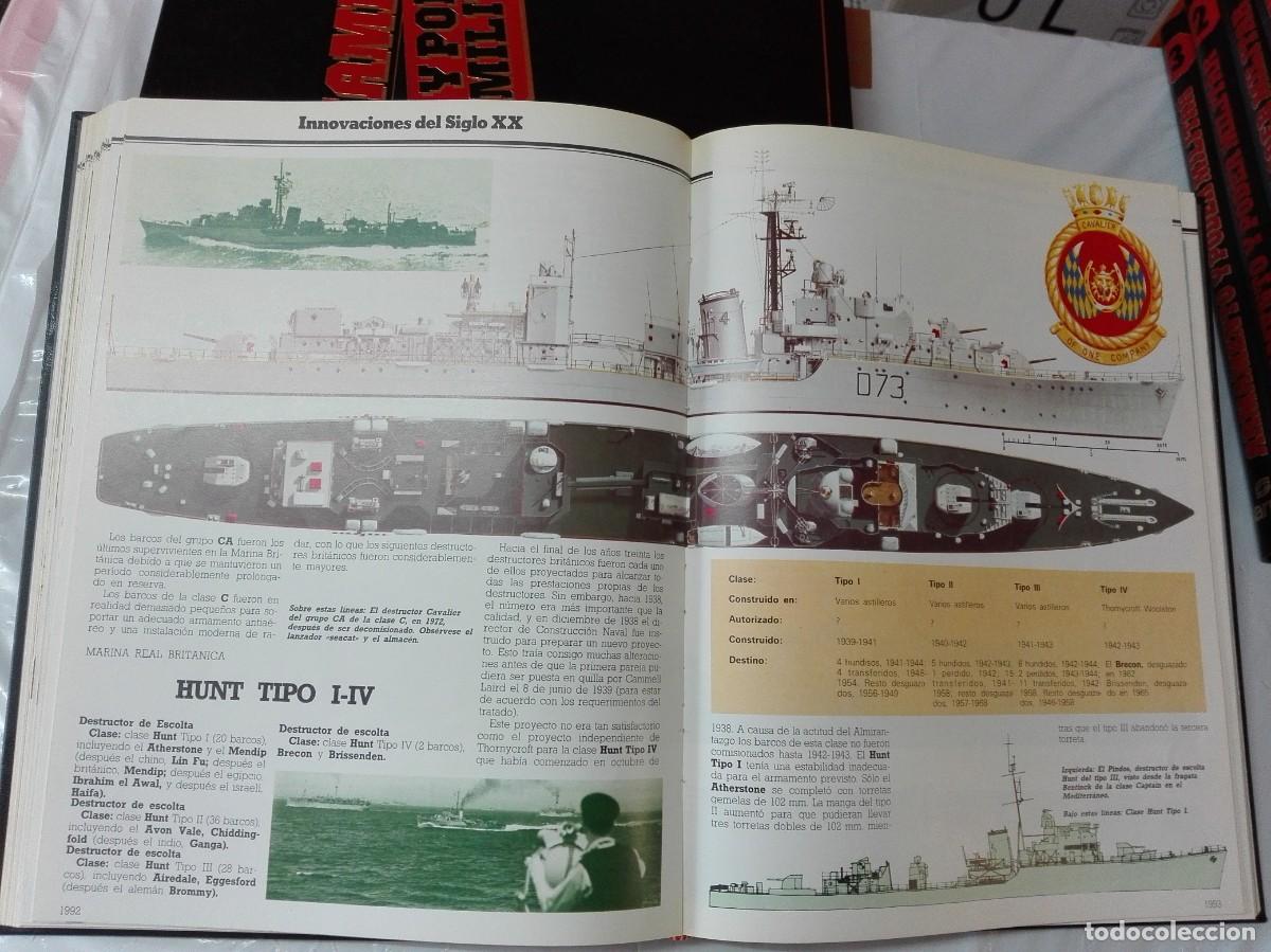 Militaria: ARMAMENTO Y PODER MILITAR COMPLETA 8 TOMOS - Foto 22