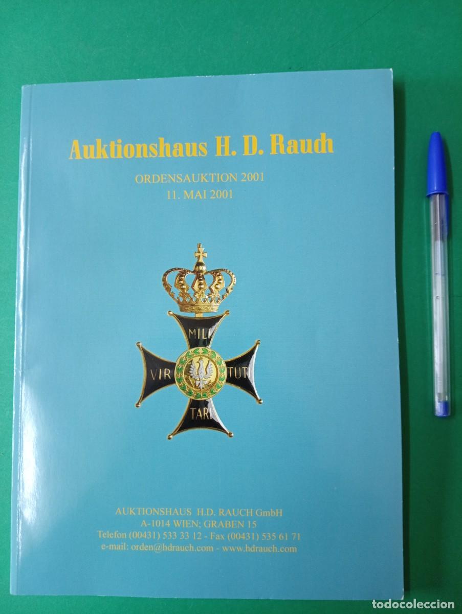 Militaria: Antiguo libro Cat&aacute;logo de MEDALLAS DE SUBASTA DE 2001.