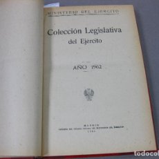 Militaria: TOMO DE LA COLECCIÓN LEGISLATIVA DEL EJÉRCITO. 1962. DEFENSA QUIMICA. TRANSMISIONES. GUERRILLEROS. Lote 402364474