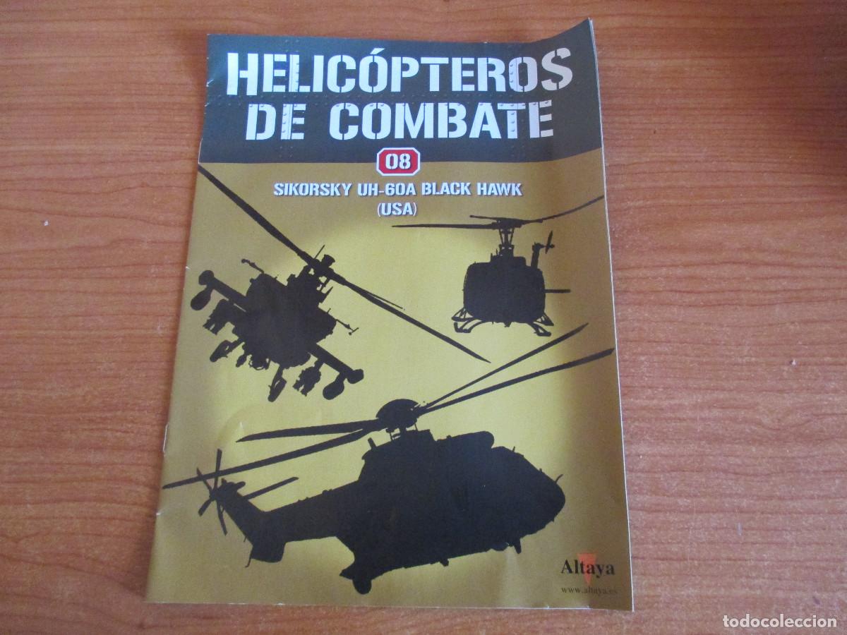 Militaria: ALTAYA: FASCICULO N&ordm; 8 DE LA COLECCION HELICOPTEROS DE COMBATE: SIKORSKY UH-60 A BLACK HAWK , USA