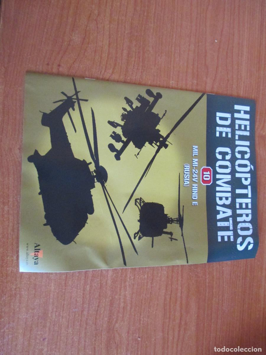 Militaria: ALTAYA: FASCICULO N&ordm; 10 DE LA COLECCION HELICOPTEROS DE COMBATE: MIL MI-24 V HIND E , RUSIA