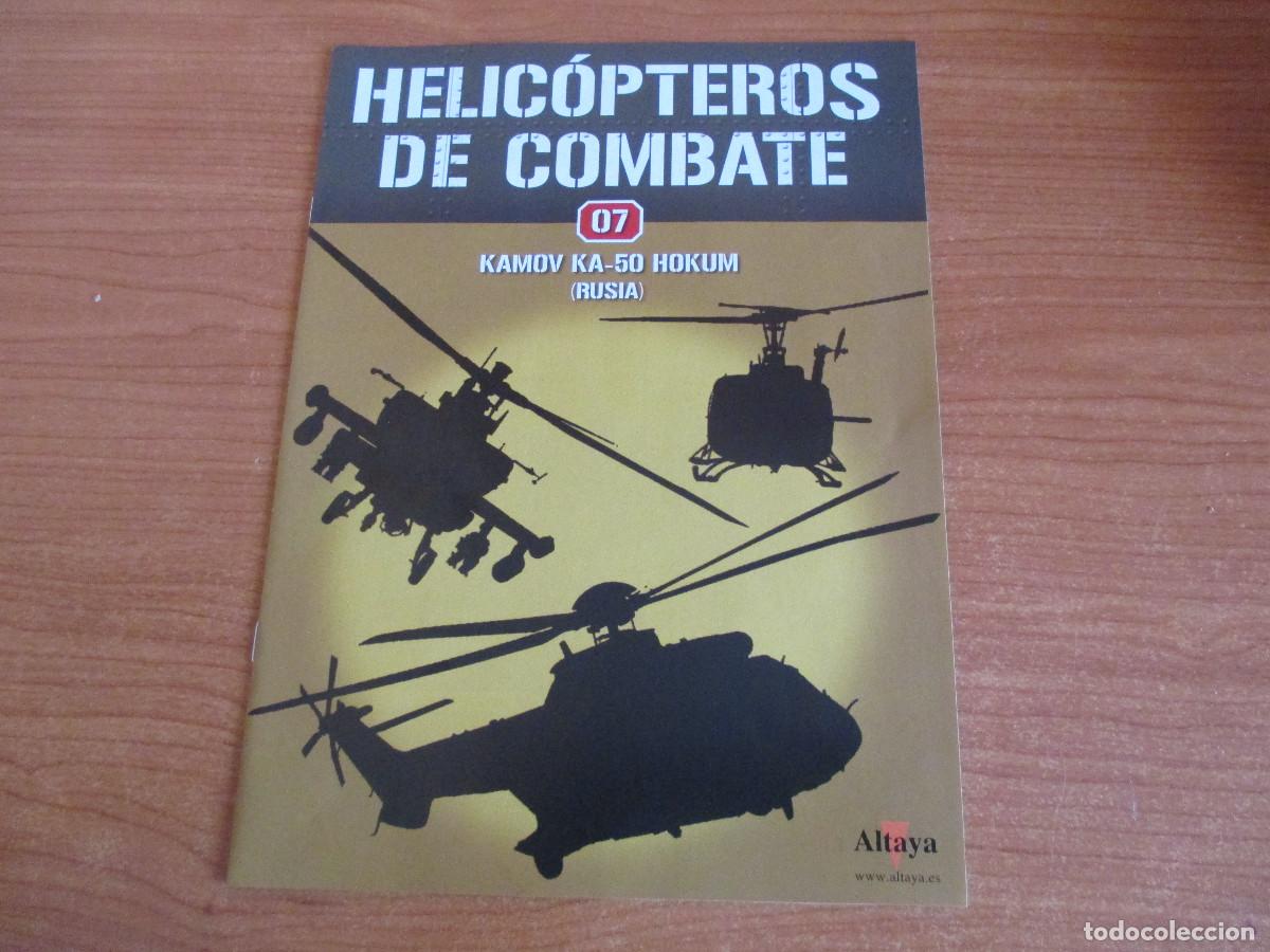 Militaria: ALTAYA: FASCICULO N&ordm; 7 DE LA COLECCION HELICOPTEROS DE COMBATE: KAMOV KA-50 HOKUM , RUSIA