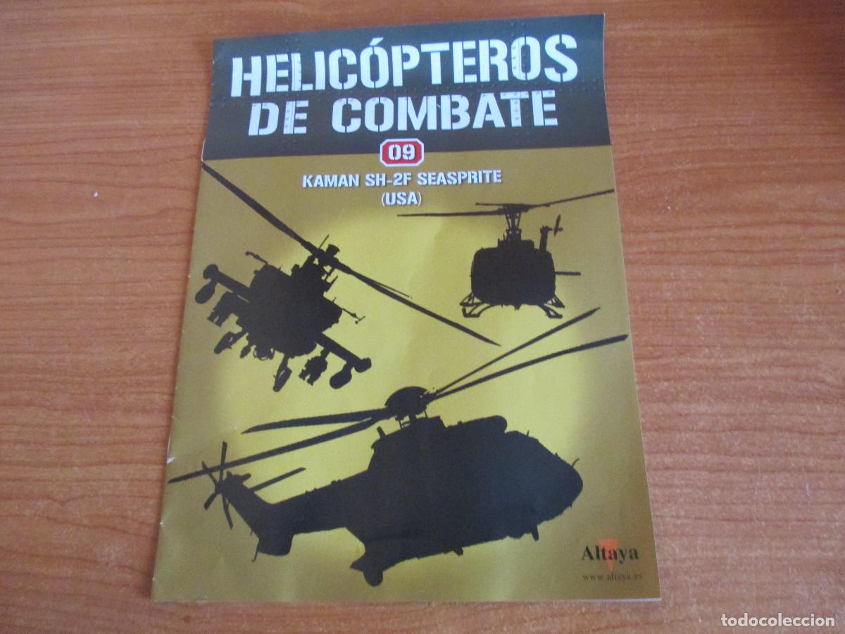 Militaria: ALTAYA: FASCICULO N&ordm; 9 DE LA COLECCION HELICOPTEROS DE COMBATE: KAMAN SH-2F SEASPRITE , USA