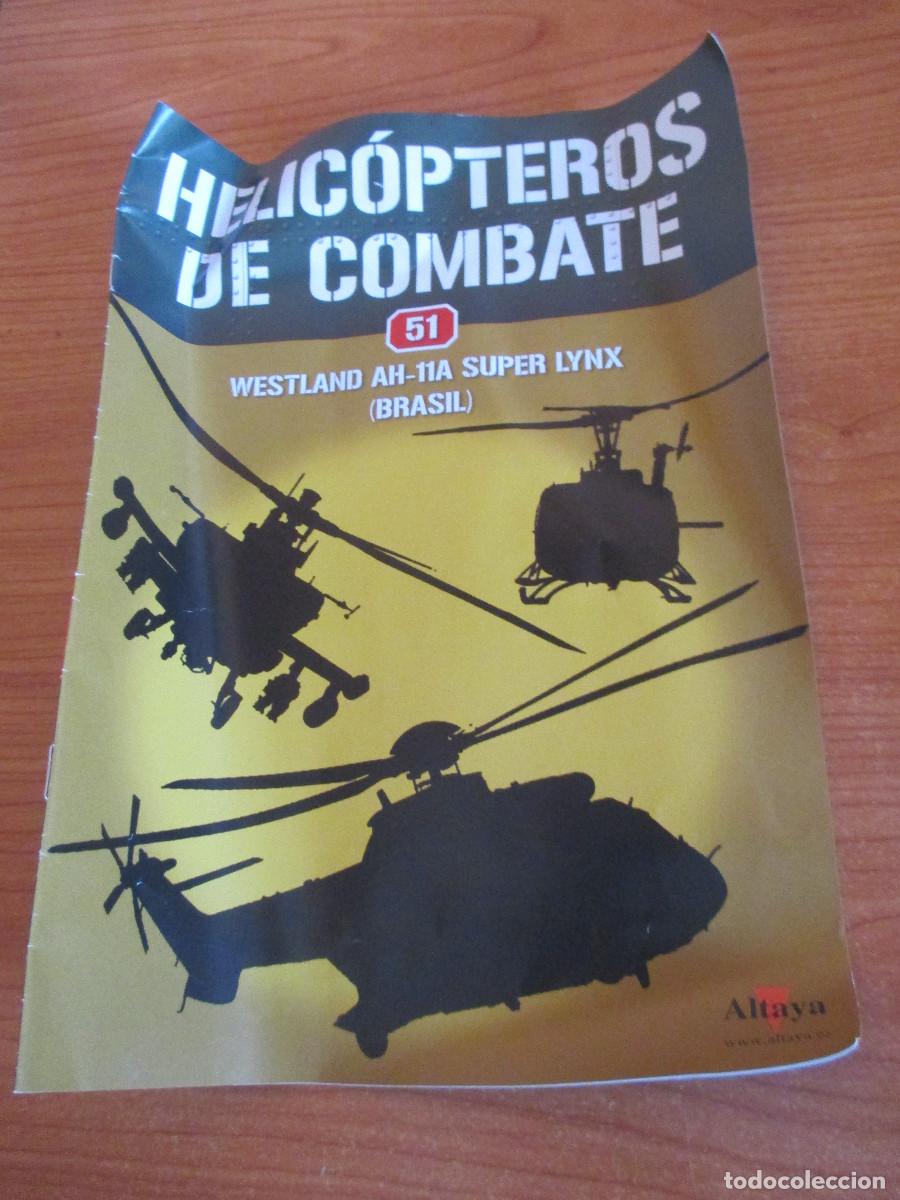 Militaria: ALTAYA: FASCICULO N&ordm; 51 DE LA COLECCION HELICOPTEROS DE COMBATE: WESTLAND AH-11 A SUPER LINX
