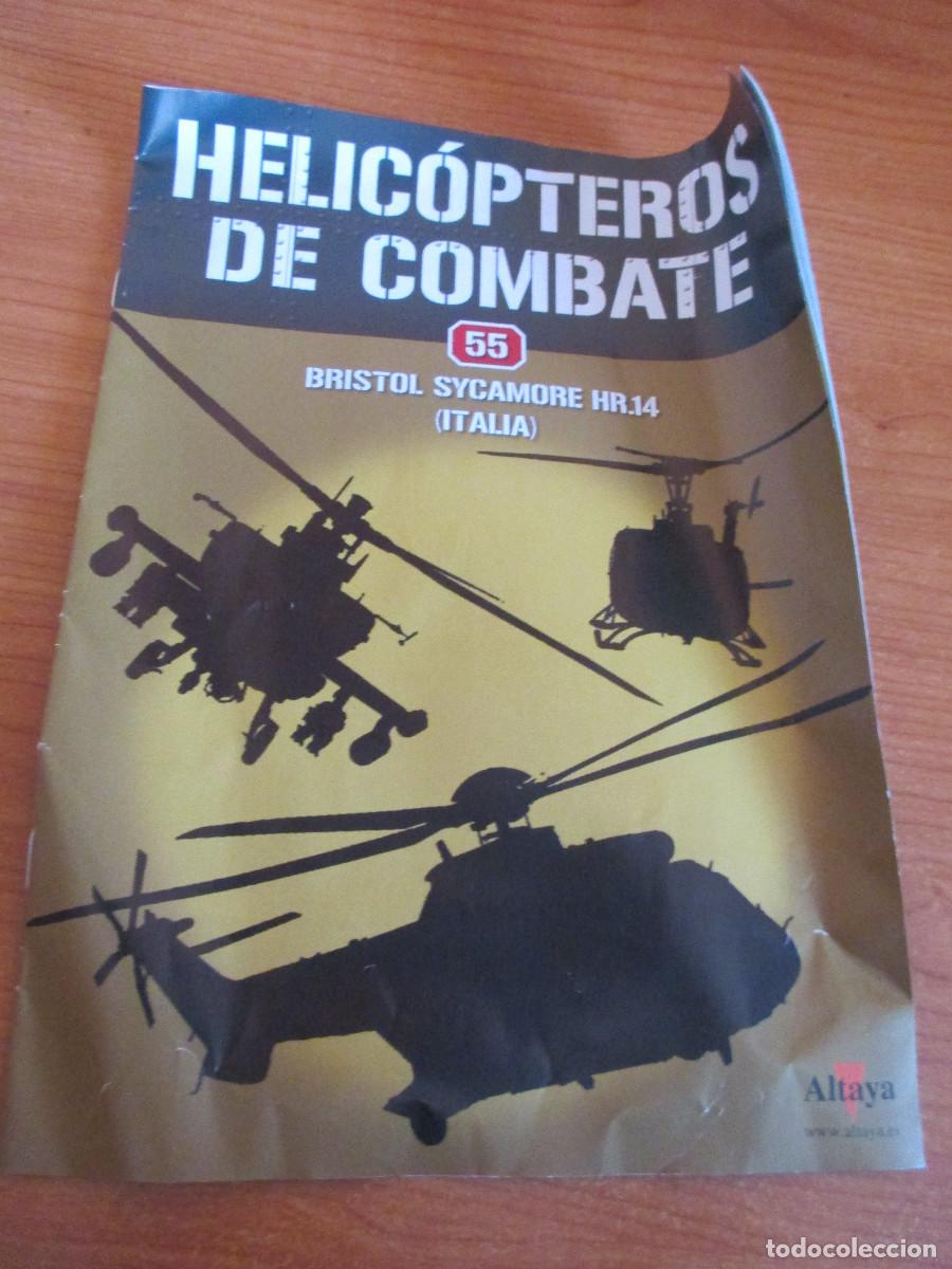 Militaria: ALTAYA: FASCICULO N&ordm; 55 DE LA COLECCION HELICOPTEROS DE COMBATE: BRISTOL SYCAMORE HR.14 , ITALIA