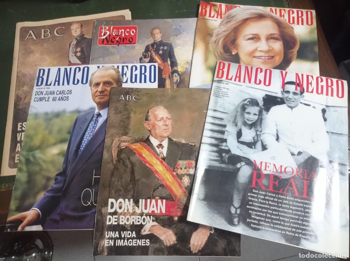 Militaria: Lote colecci&oacute;n de revistas rey reina familia real Espa&ntilde;a