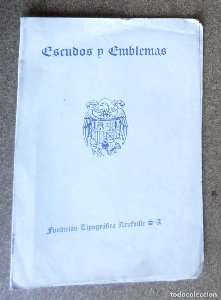 Militaria: ESCUDOS Y EMBLEMAS - Fundaci&oacute;n tipogr&aacute;fica neufville - Todo escudos