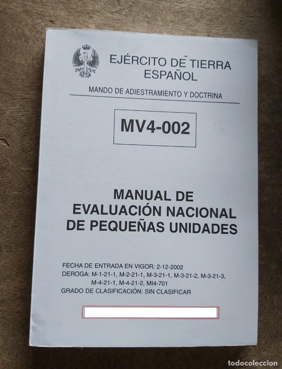 Militaria: Manual de evaluaci&oacute;n nacional de peque&ntilde;as unidades