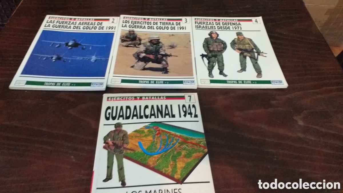 Militaria: 4 Libros militares.Ejercitos y batallas ediciones el prado