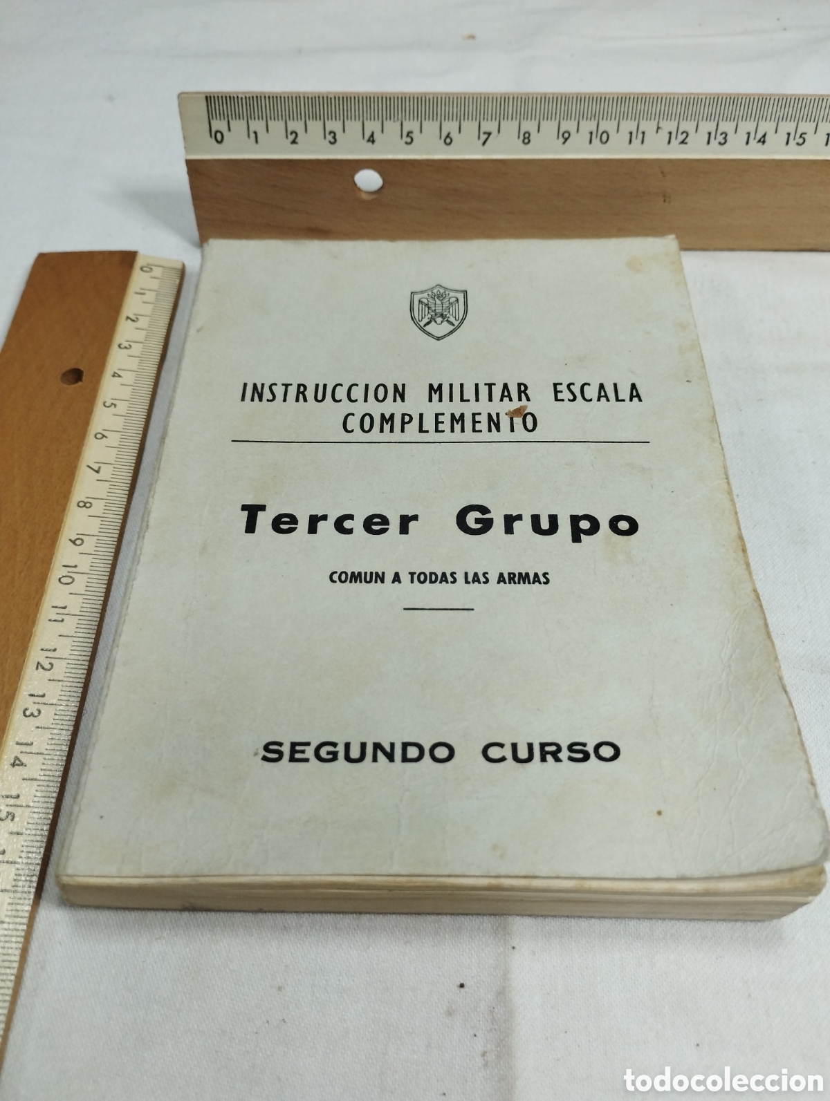 Militaria: Instrucci&oacute;n militar escala complemento, segundo curso, 1967 KKB
