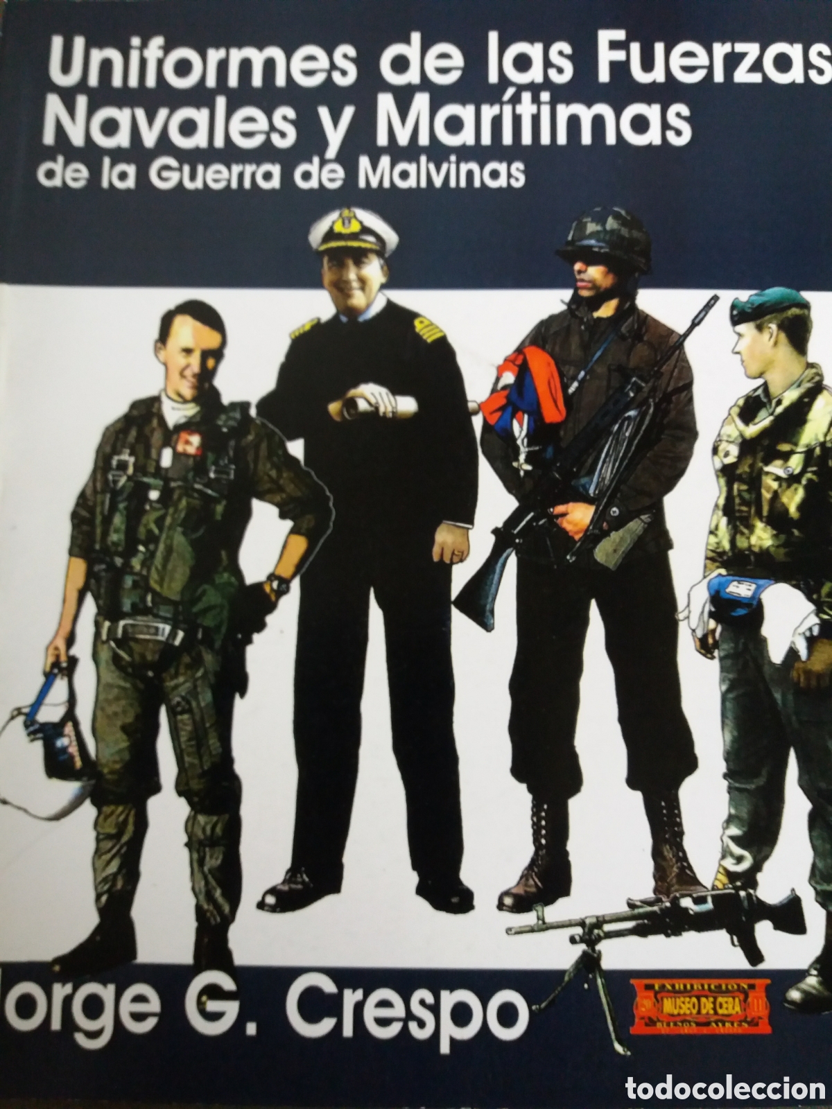 Militaria: UNIFORMES FUERZAS NAVALES Y MARITIMAS GUERRA MALVINAS FALKLANDS WAR UNIFORMS 60 COLOUR PLATES