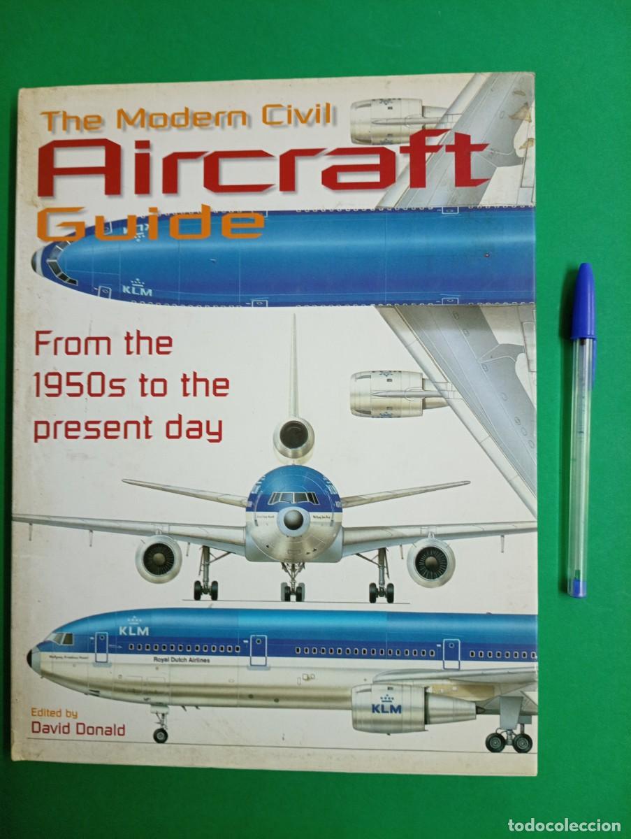 Militaria: Antiguo libro Cat&aacute;logo Aviones - Aviaci&oacute;n Civil. London 1999.