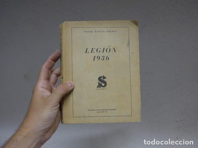 Militaria: Antiguo libro de guerra civil: Legion 1936, original.