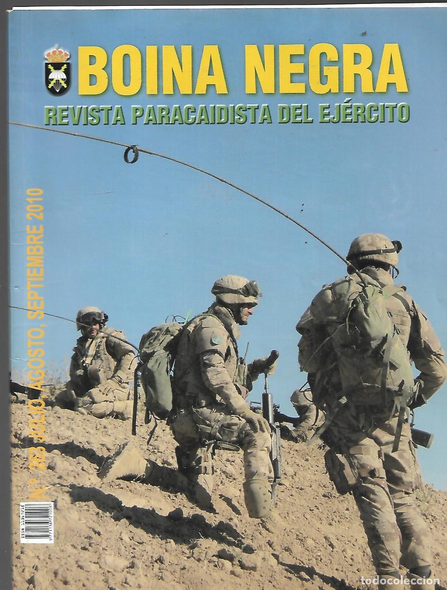 Militaria: PD- ANTIGUA REVISTA BOINA NEGRA REVISTA PARACAIDISTA DEL EJERCITO N&ordm; 263 - 3&ordm; TRIMET- 2010
